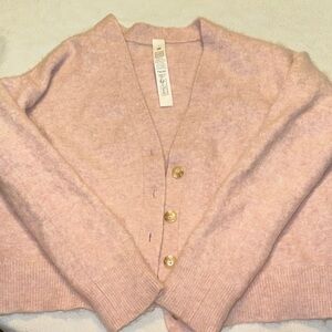 lululemon Soft Pink Cardigan